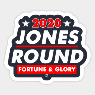 Jones and Round 2020 Presidential Election Sticker